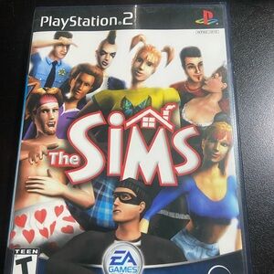 The Sims for the Sony play station 2 complete and tested